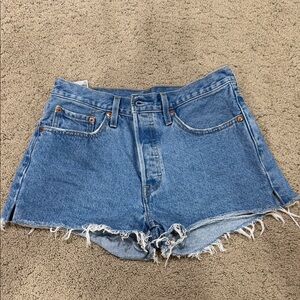 Levi's Classic Blue Jean Shorts